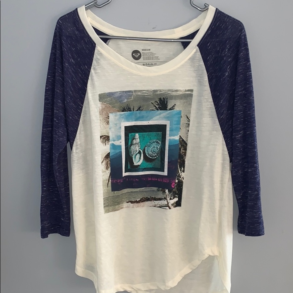 Roxy 3/4 sleeve shirt